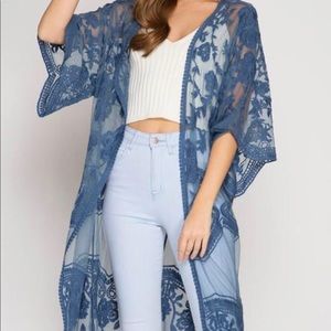 Francesca’s lace duster
